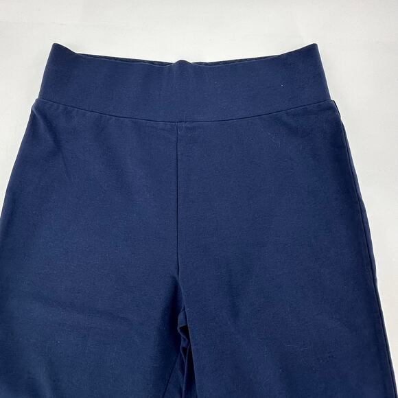 LOGO Layers by Laurie Goldstein Bermuda Pull On Shorts NAVY BLUE Womens XSP - Picture 4 of 6